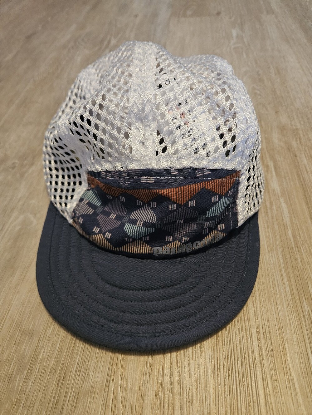 PATAGONIA Duckbill Cap RVDO Geometric White Mesh One Size Adjustable